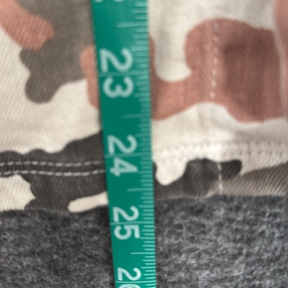 Zara kids, pink and tan gray camo camouflage overalls dress 13-14 - Picture 11 of 13